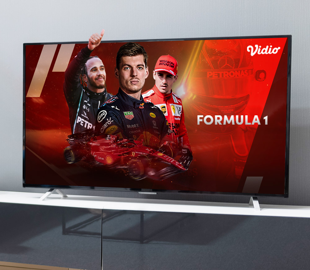 Live Streaming F1 Sepuasnya dengan Paket Vidio Platinum + F1 di IndiHome IndiHome by Telkomsel